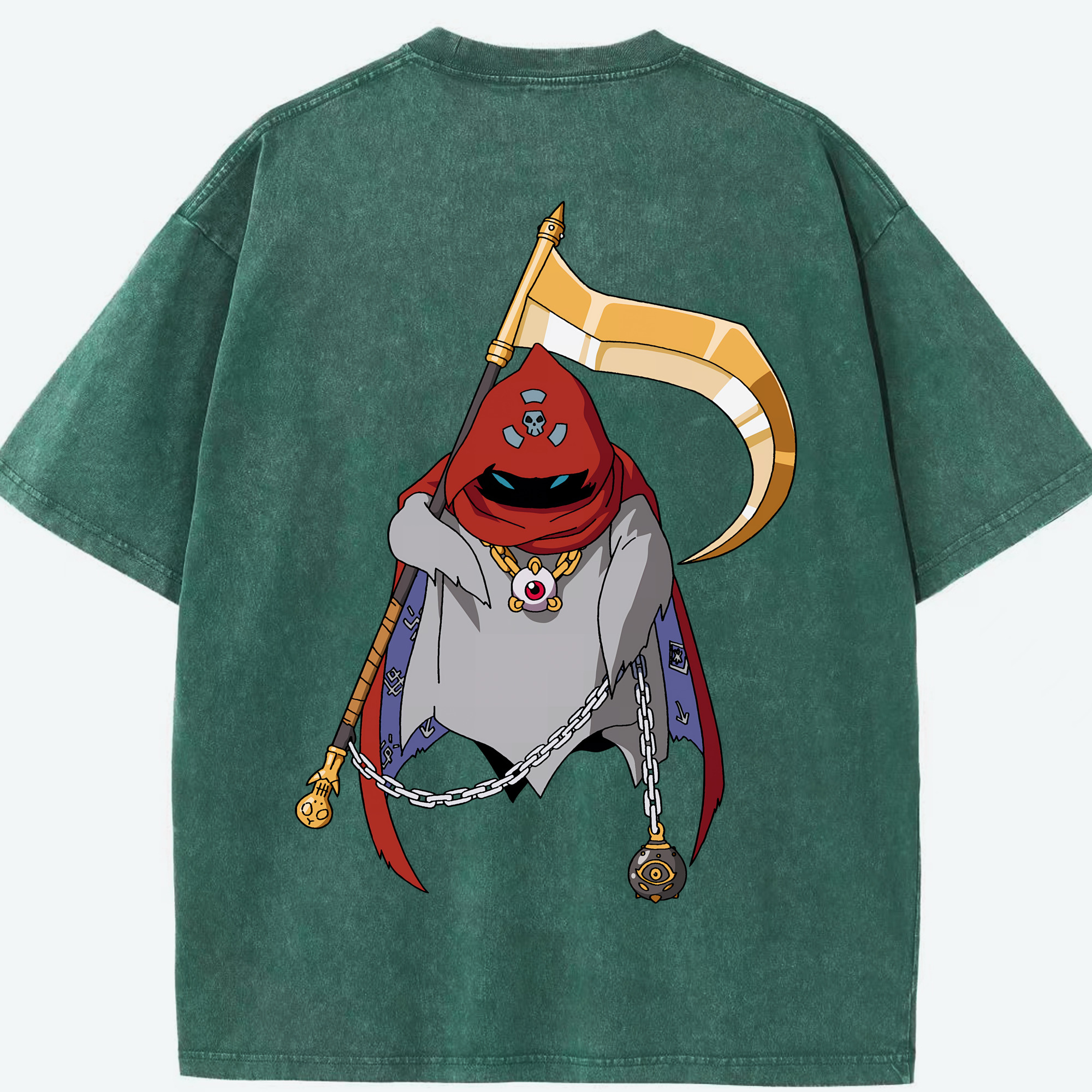 （画像用） Digimon デジタルモンスター/デジモン 綿100% ヴィンテージ風 半袖Tシャツ（背面プリント）